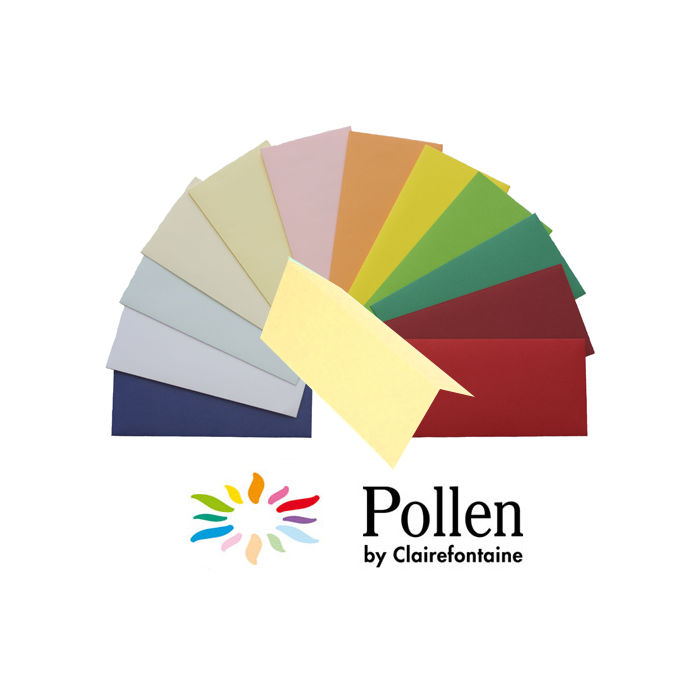 SALE Pollen Papeterie Tischkarten, 25 Stk. Elfenbein