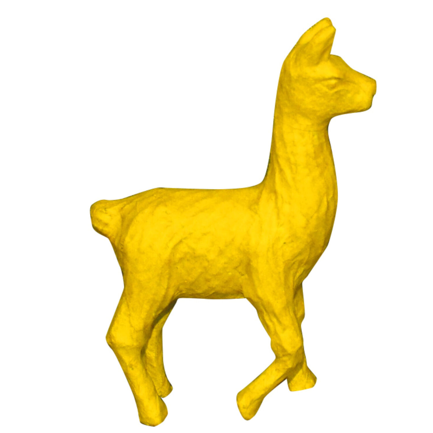 NEU Pappmaché-Figur, Lama, 10,5 x 4 x 15 cm Bild 2