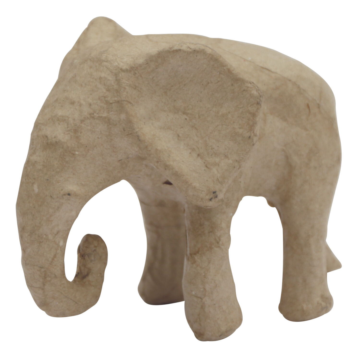 NEU Pappmaché-Figur, Elefant, 12 x 6,5 x 8 cm