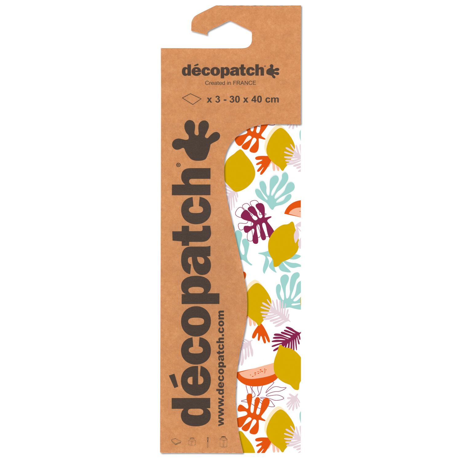 NEU Decoupage- / Decopatch-Papier mit Metallic-Effekt, 3 Bogen 30 x 40 cm, Motiv-Nr. 860