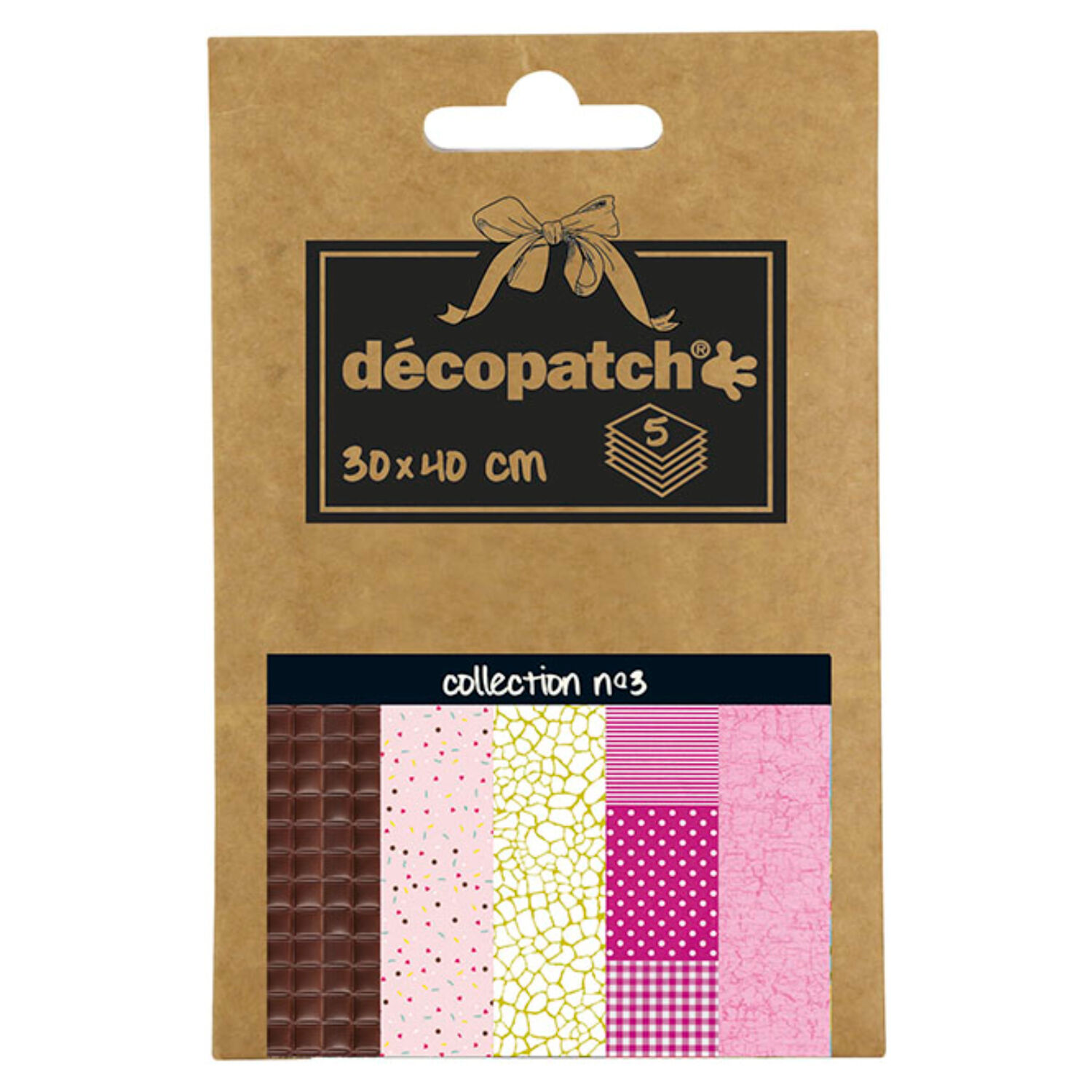 NEU Decoupage- / Decopatch-Papier Pocket-Sortierung, 5 Bogen 30 x 40 cm, Motive: 680, 681, 540, 486, 299