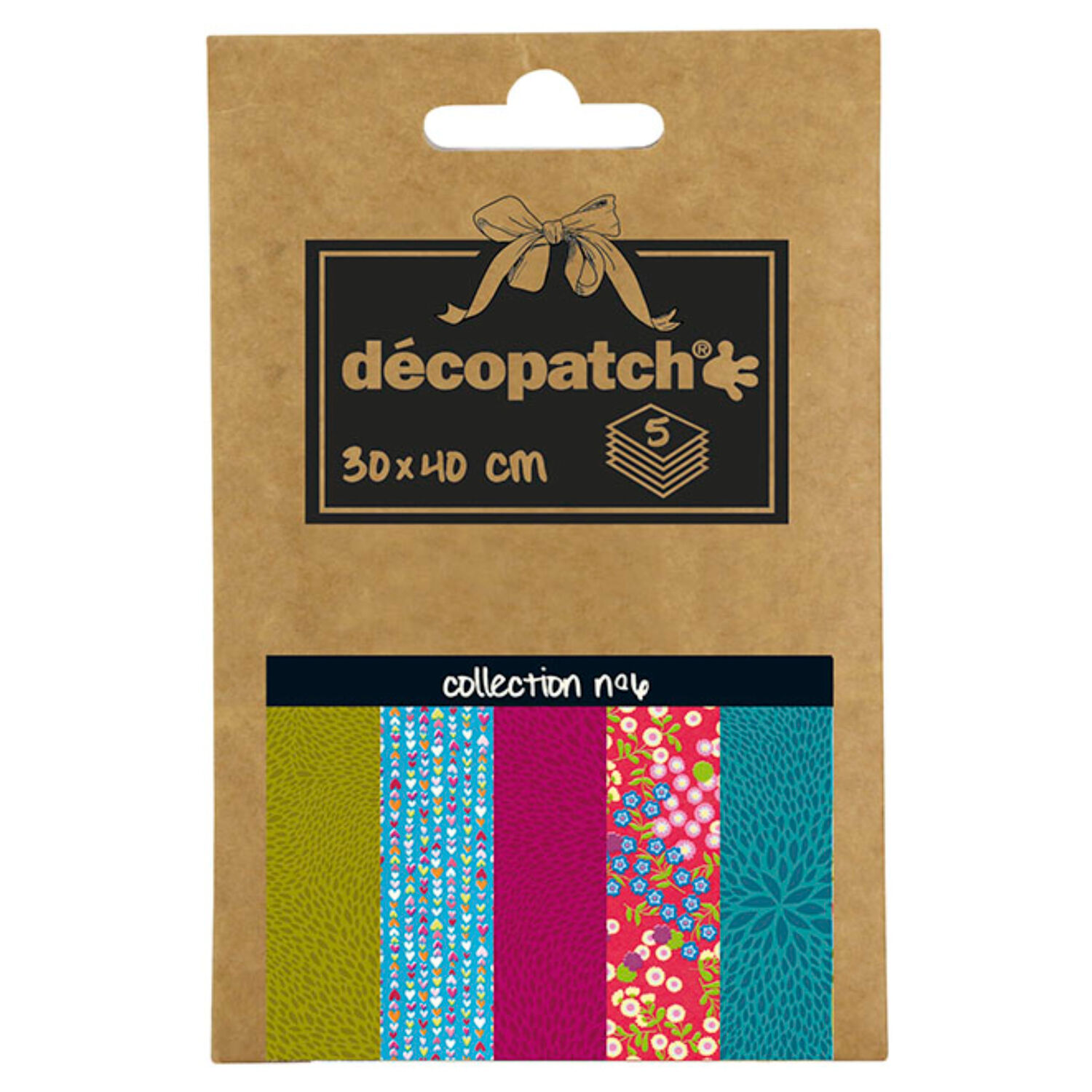 NEU Decoupage- / Decopatch-Papier Pocket-Sortierung, 5 Bogen 30 x 40 cm, Motive: 548, 410, 710, 383, 651