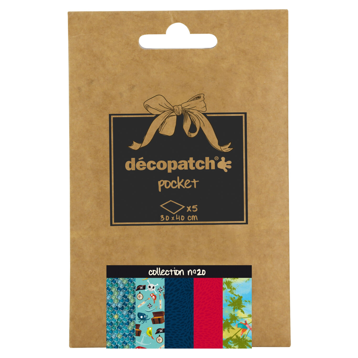 NEU Decoupage- / Decopatch-Papier Pocket-Sortierung, 5 Bogen 30 x 40 cm, Motive: 729, 728, 723, 724, 693