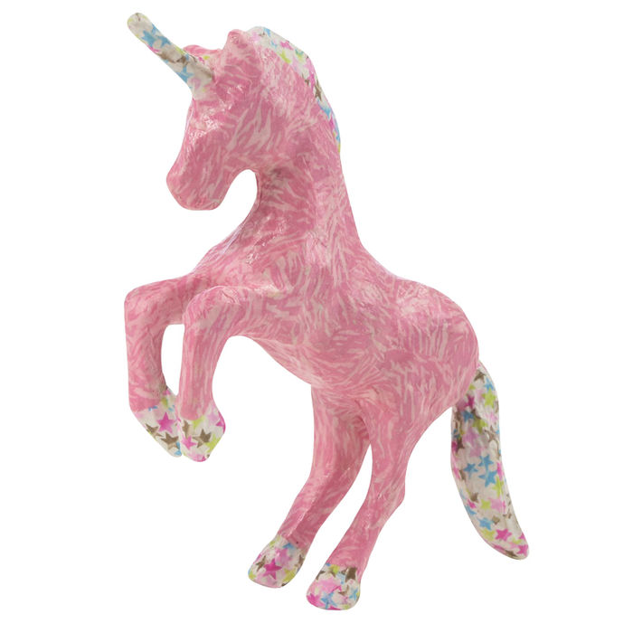 Decopatch Mini-Set, Einhorn, pink, 13,5 cm Bild 2