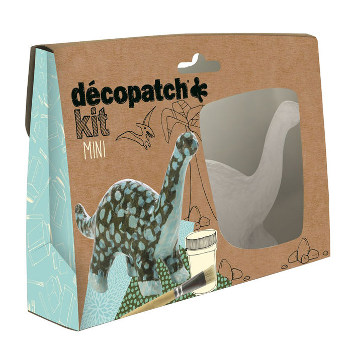 Decopatch Mini-Set, Dino, grn, 13,5 cm