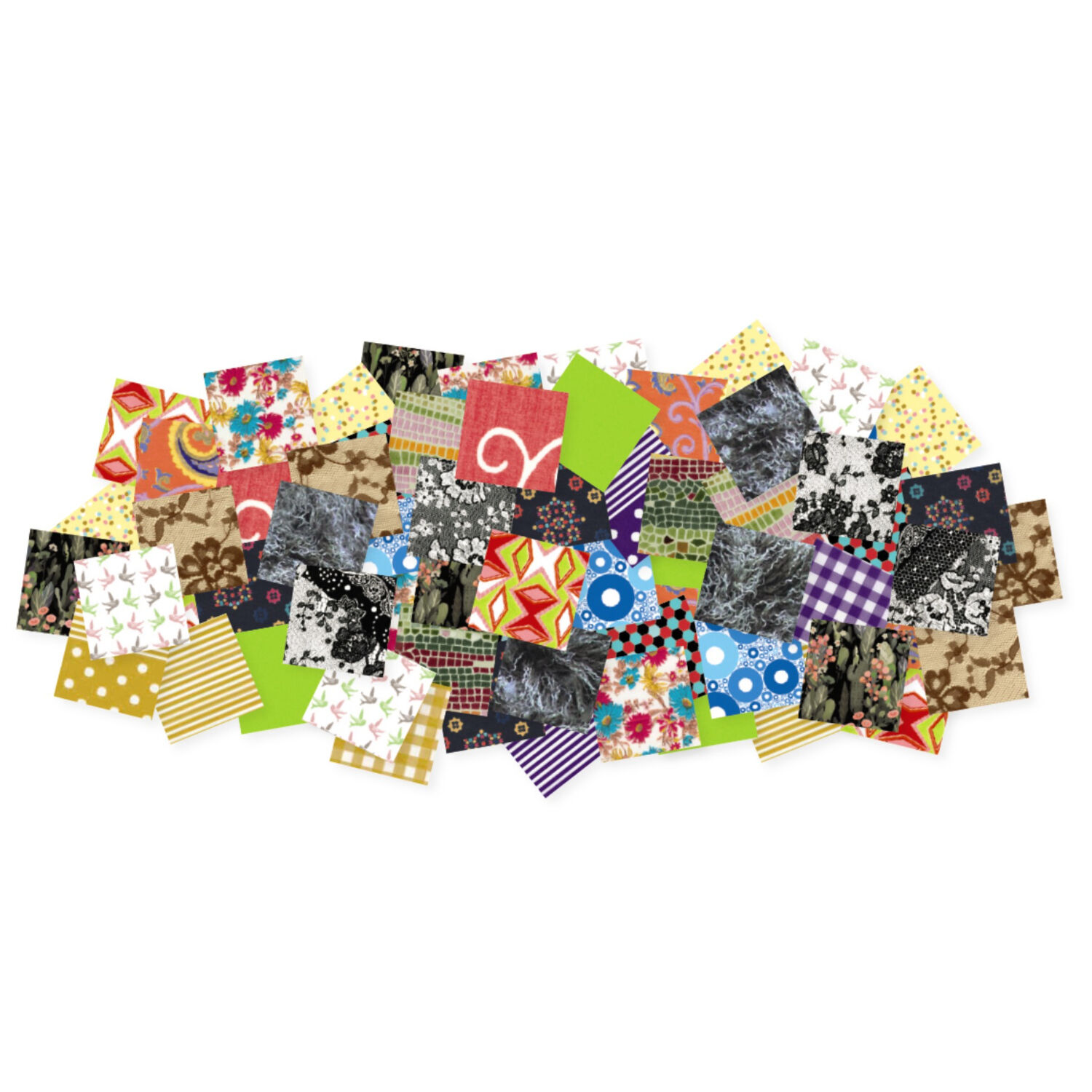 NEU Decoupage- / Decopatch-Papier Maxi-Packung, mehr als 11.000 Papierquadrate, 3 x 3 cm, zufllige Sortierung Bild 2