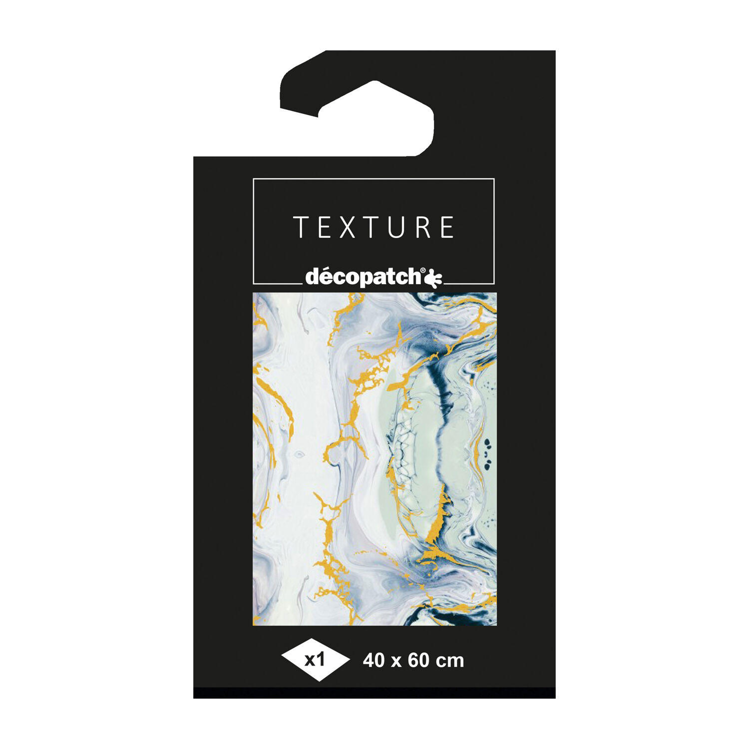 NEU Decoupage- / Decopatch-Papier mit Metallic-Effekt, 1 Bogen 60 x 40 cm, Motiv-Nr. 797 Bild 2