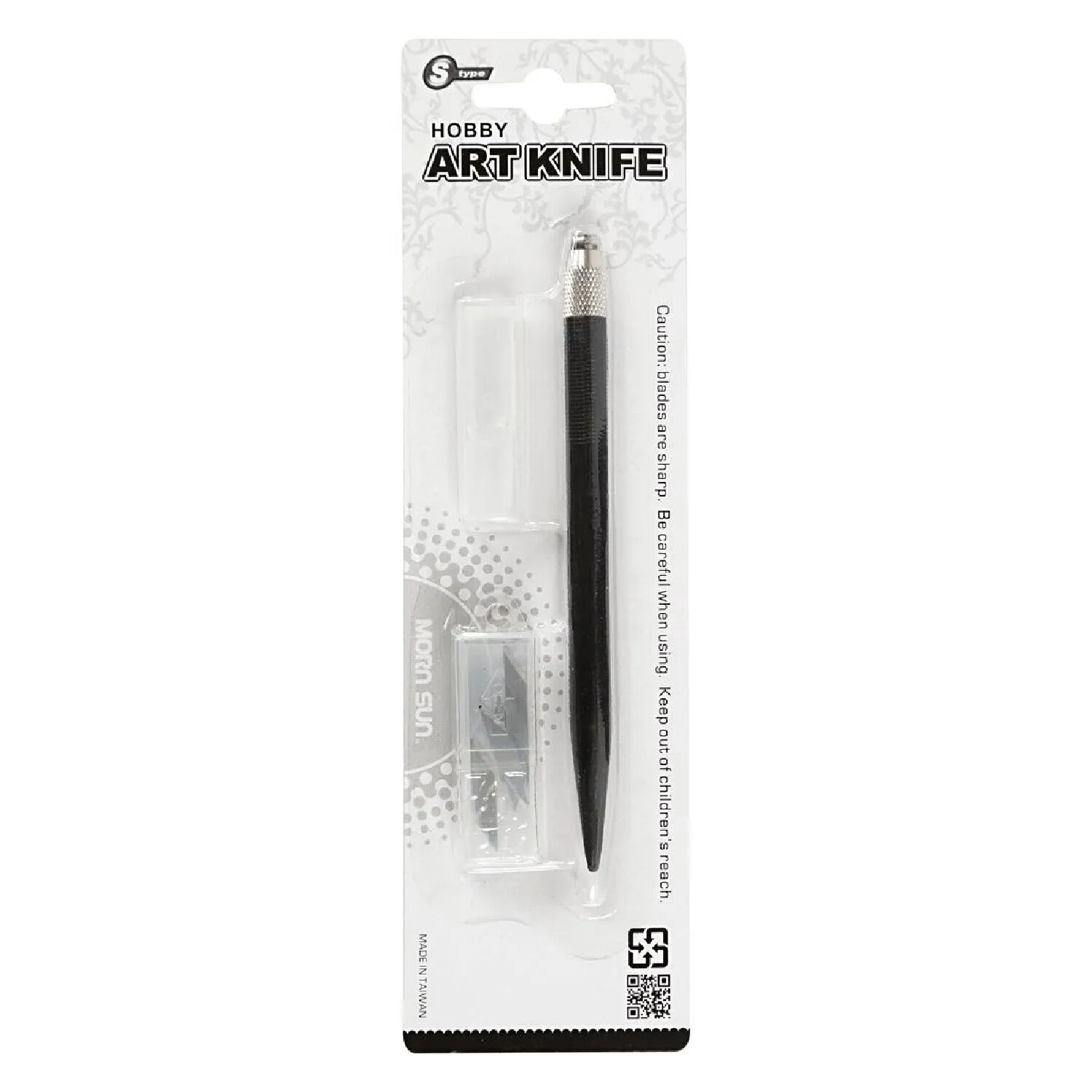 NEU Bastelmesser in Stiftform, 13 cm, inkl. 6 Klingen Bild 2