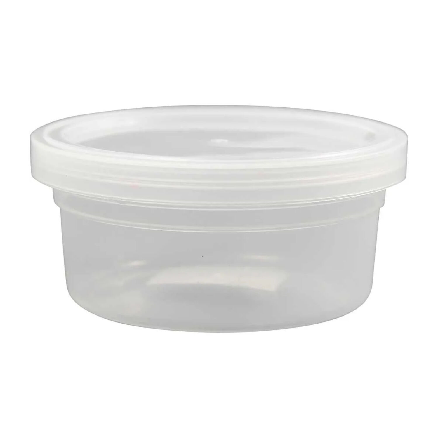 NEU Plastikdose mit Deckel, fr 125 ml Inhalt, Mae: 38 x 84 mm, 1 Stck
