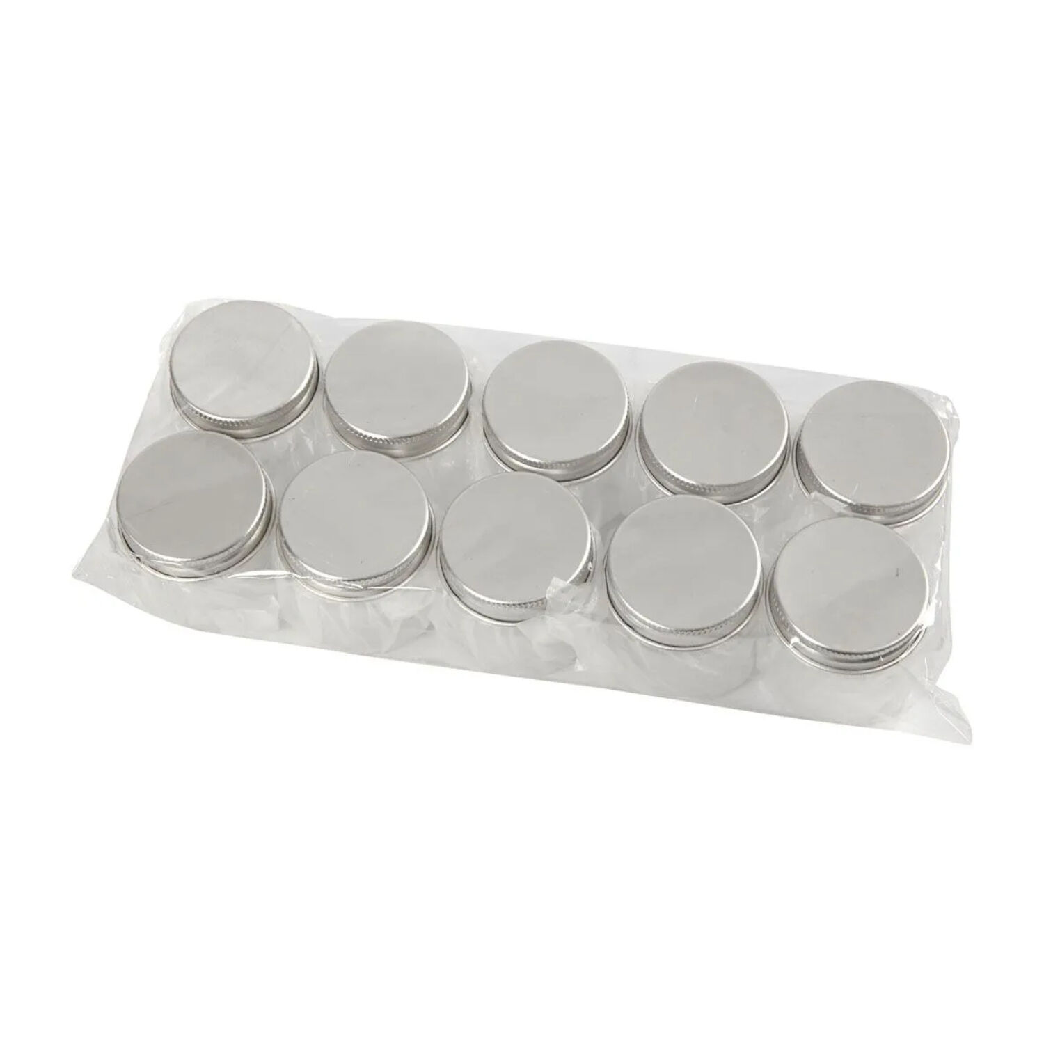 NEU Kunststoffglas mit Schraubverschluss, fr 50 ml Inhalt, Mae: 45 x 44 mm, 10 Stck Bild 3