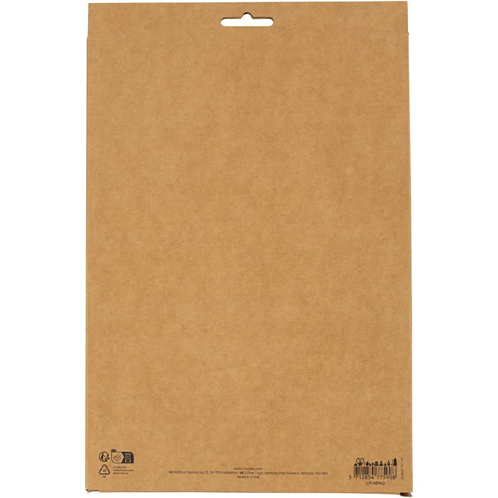 Floristen-Krepppapier, 25x60 cm, Extrastark, 105 g, Natur, 8 Rollen Bild 4