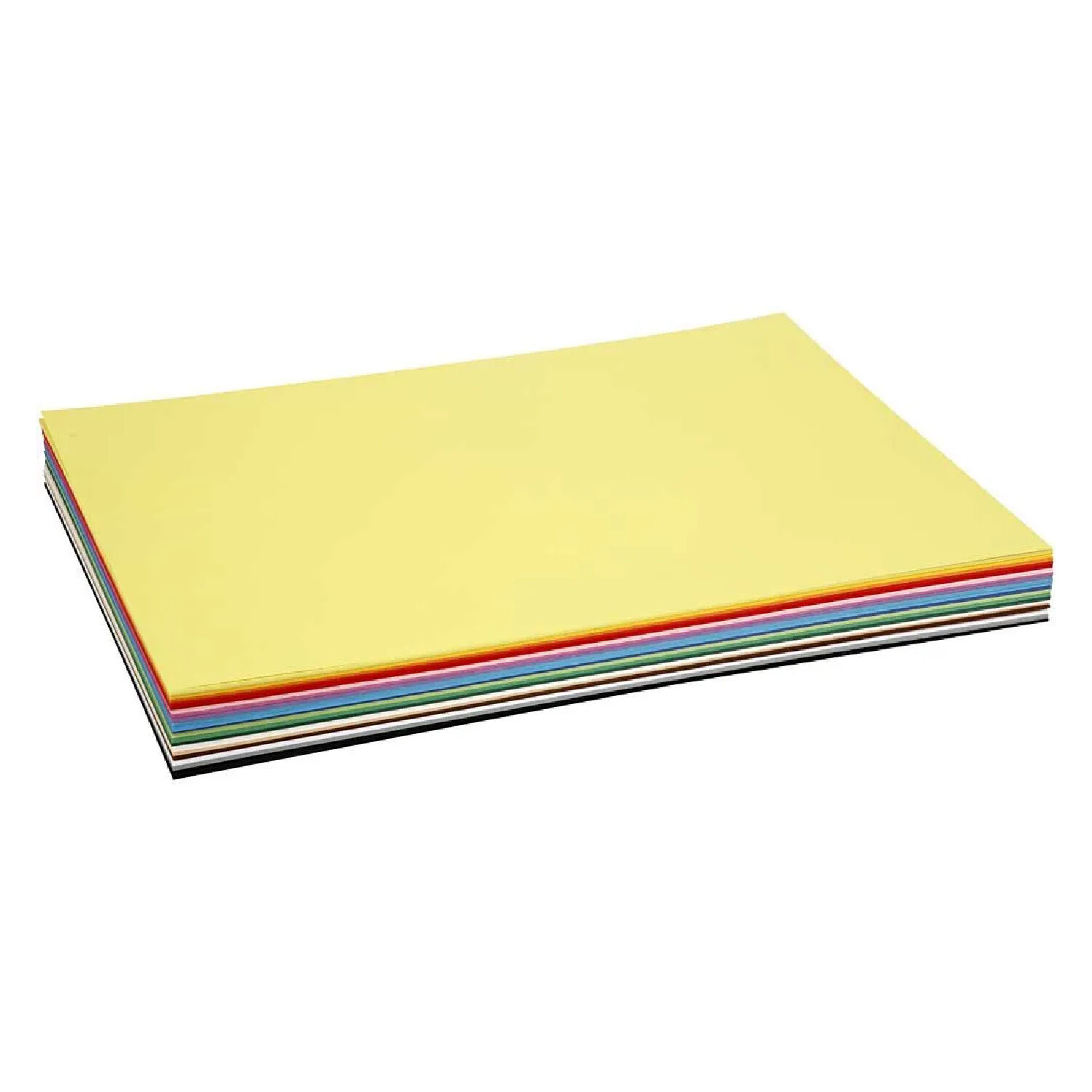 NEU Tonkarton / Farbkarton, DIN A2, 180 g/qm, 20 Blatt in sortierten Farben