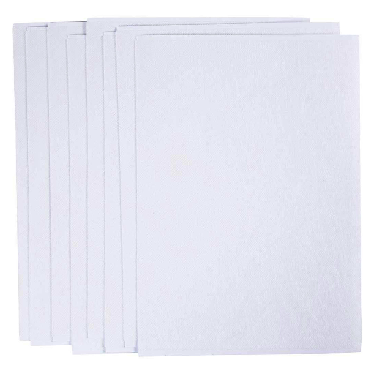 Wasserl�sliches Stickvlies, A5, Blattgr��e 148,5x210 mm, Wei�, 8 Blatt