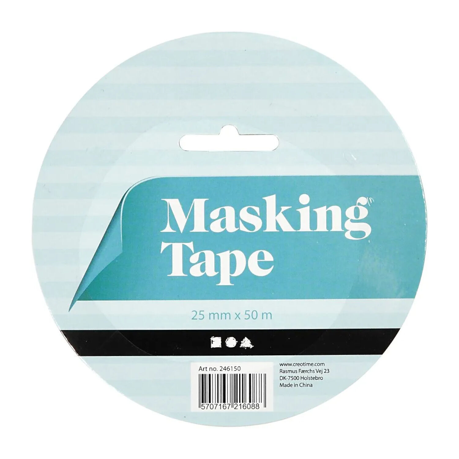 NEU Malerkrepp / Krepp-Klebeband, 25 mm, 50 m, 1 Rolle Bild 2