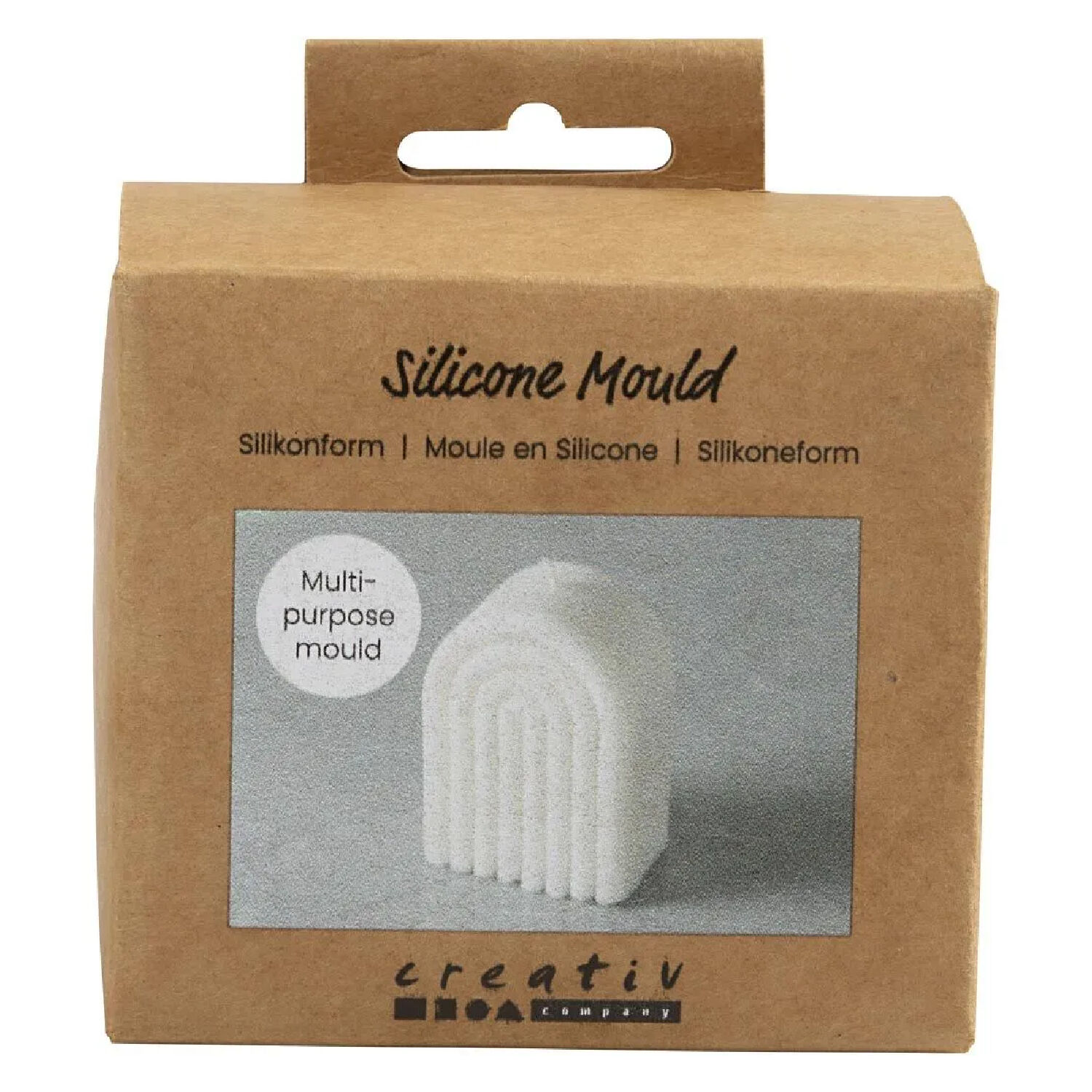 NEU Silikonform / Gieform, Bogen, 8 x 5,5 x 4 cm