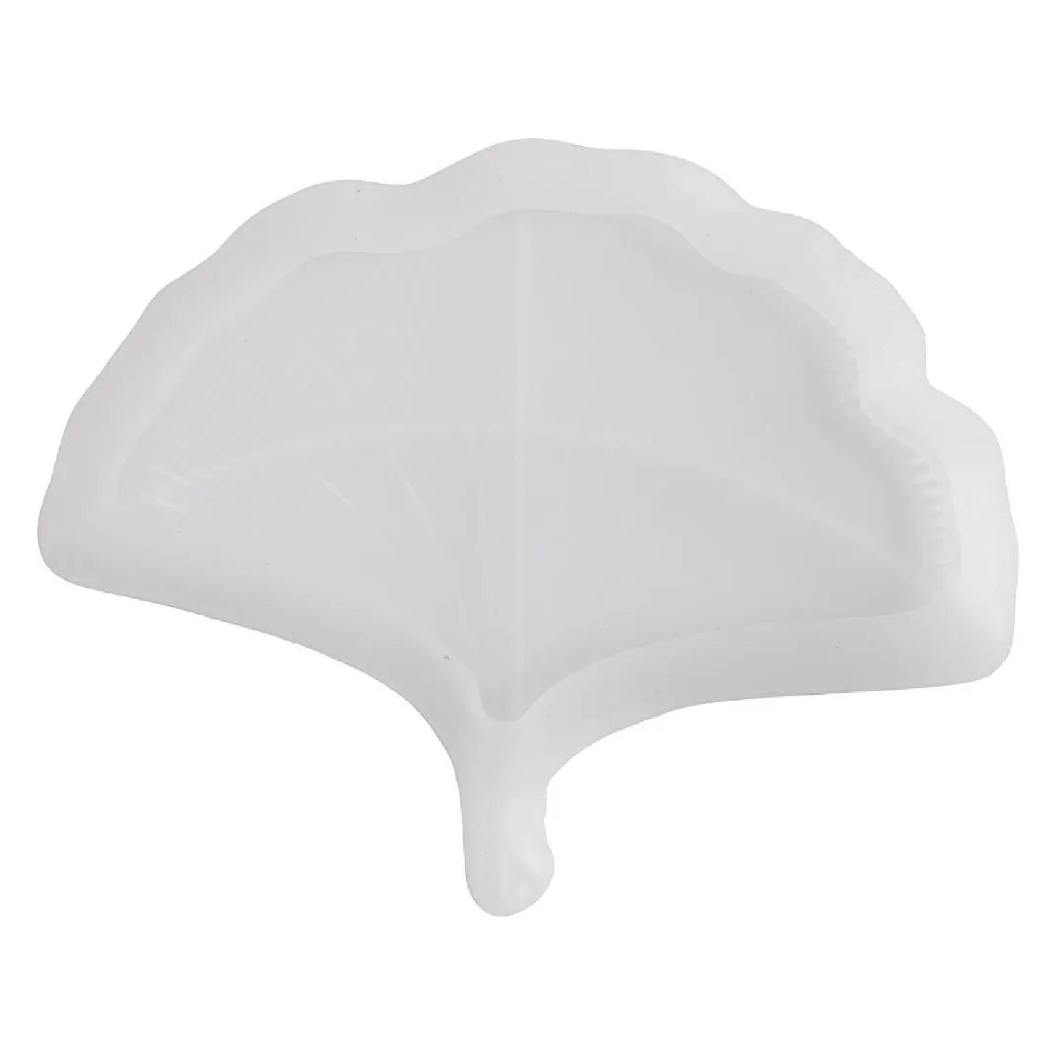 NEU Silikonform / Gieform, Gingko-Blatt Schale, 18,5 x 14,8 x 1,5 cm Bild 2