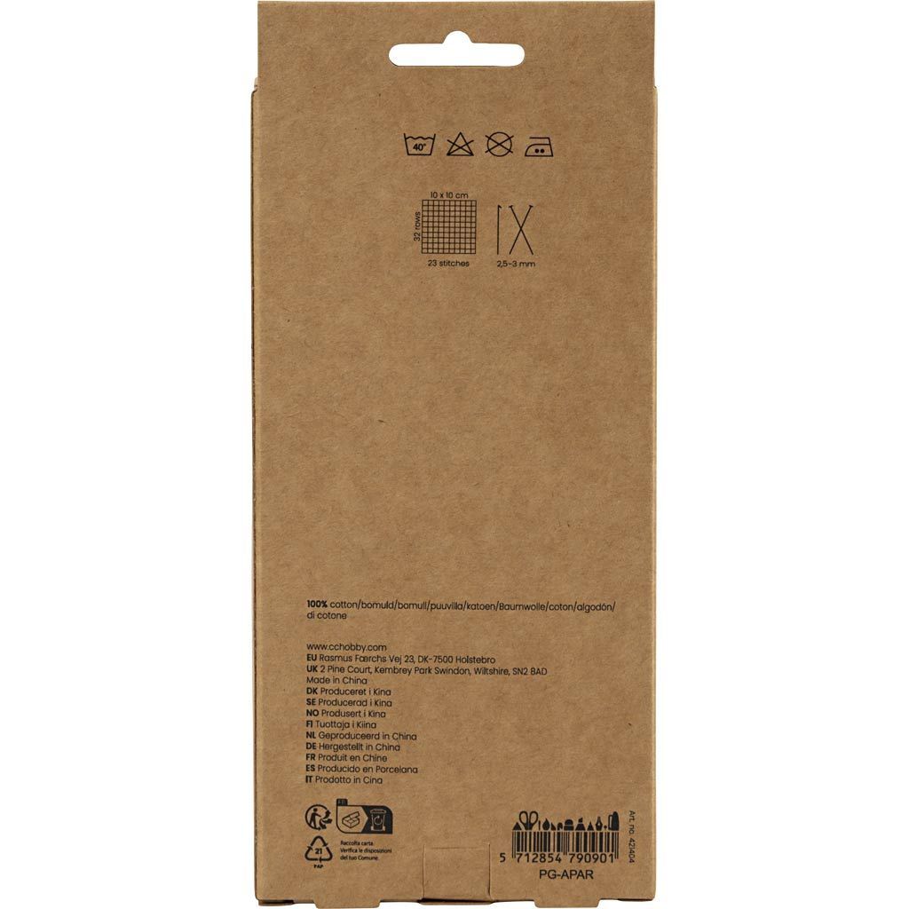 Baumwollgarn, Nr. 8/4, L�nge 5x50 m, Sortierte Farben, 5x20 g Bild 4