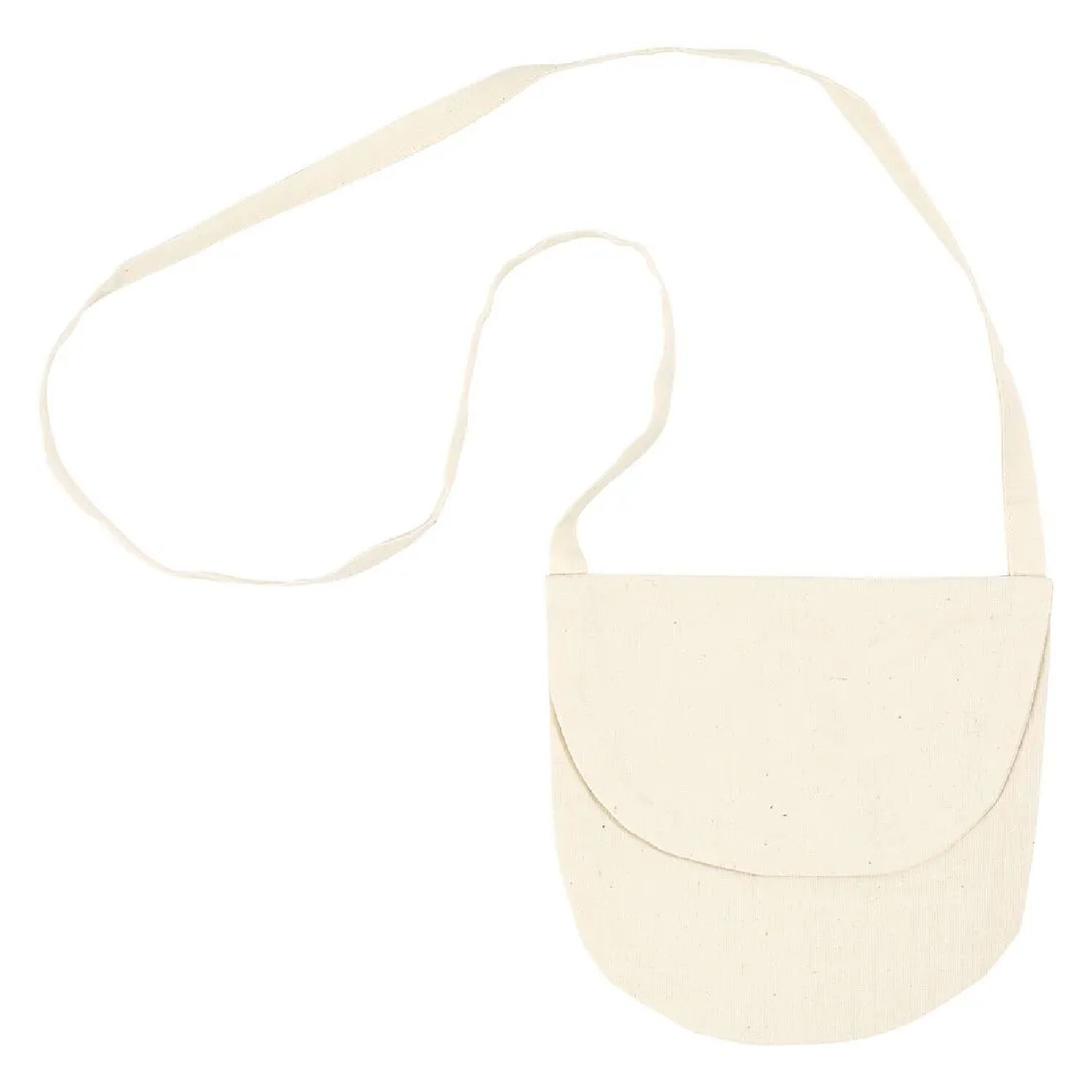 NEU Schultertasche / Umhngetasche aus Baumwolle, Gre 15 x 14 cm, Hellnatur Bild 2