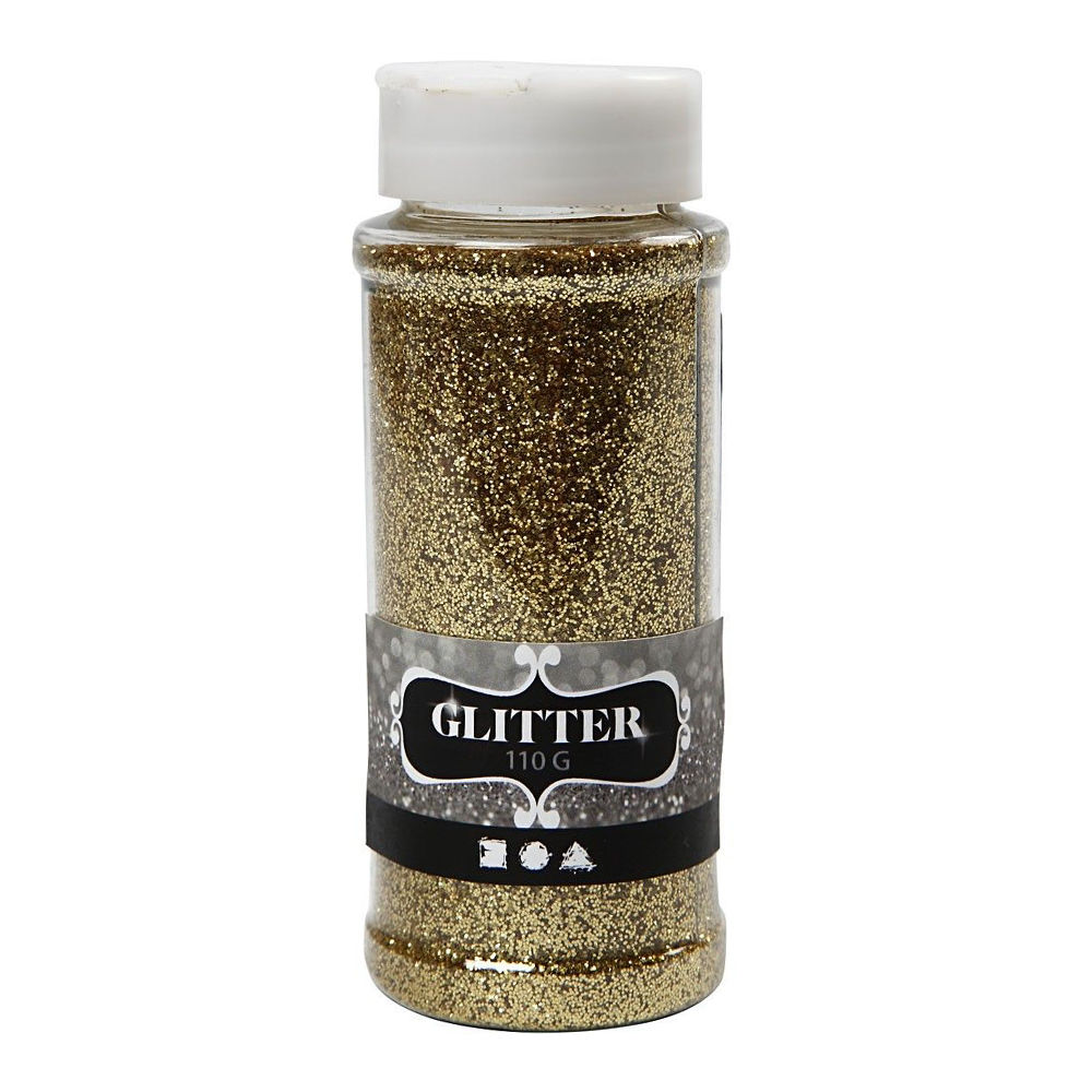 Glitterdose, 110g, Gold