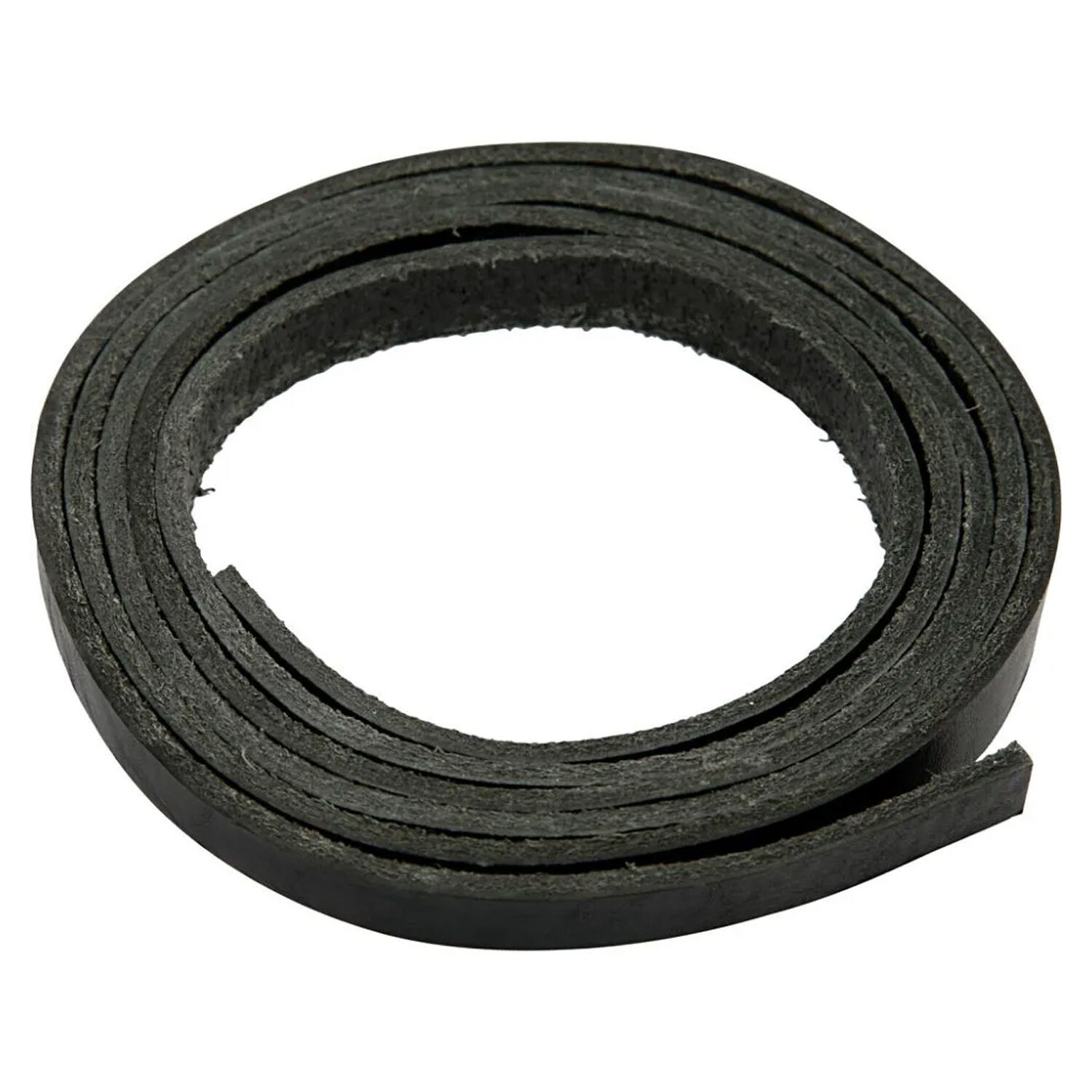 NEU Lederband Schwarz, Breite 10 mm, Strke 2 mm, Lnge 2 m Bild 2