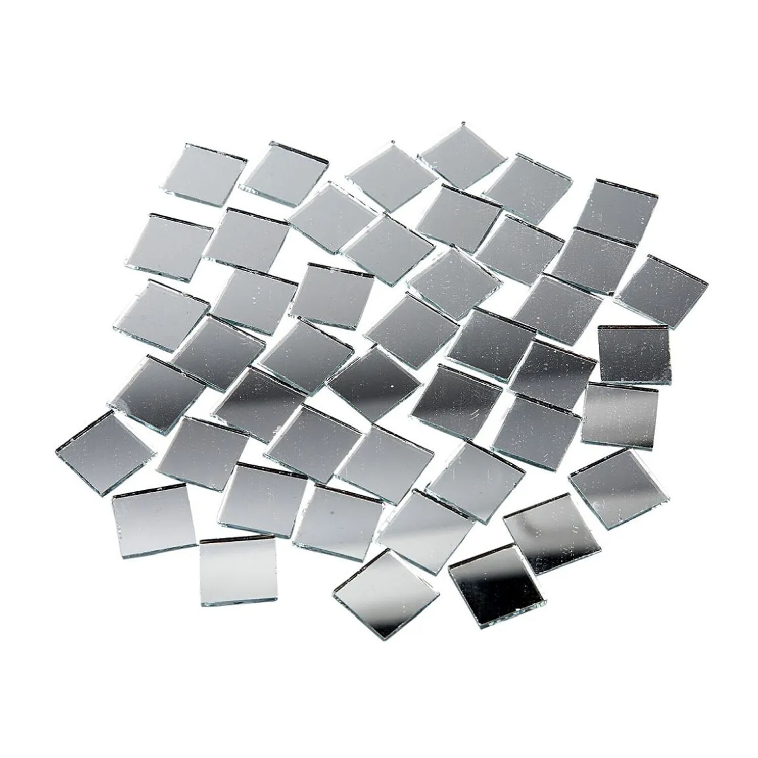 NEU Gropackung Spiegelmosaik Eckig, 500 Stck, 16 x 16 mm Bild 2