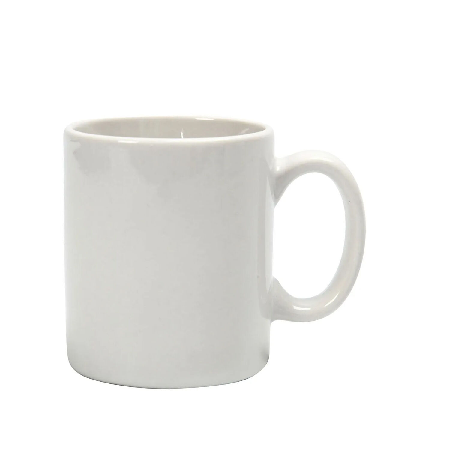 NEU Porzellanbecher / Kaffeebecher fr 120 ml, H: 7 cm, D: 6 cm, 1 Stck