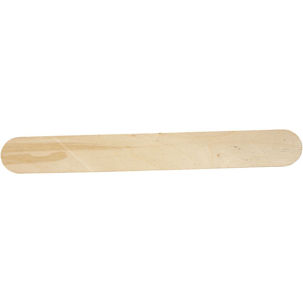 Eisstiele, L�nge 20 cm, Breite 25 mm, Natur, 15 St�ck Bild 2