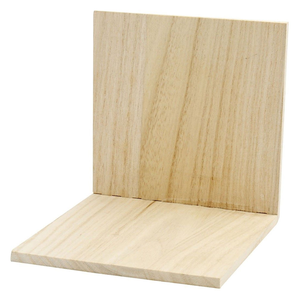 Buchstütze aus Holz, 15x15x15cm