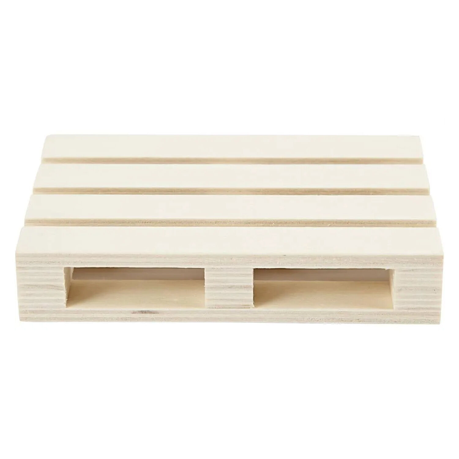 NEU Miniatur Holzpalette, H 2,5 cm, L 12 cm, B 8 cm Bild 3