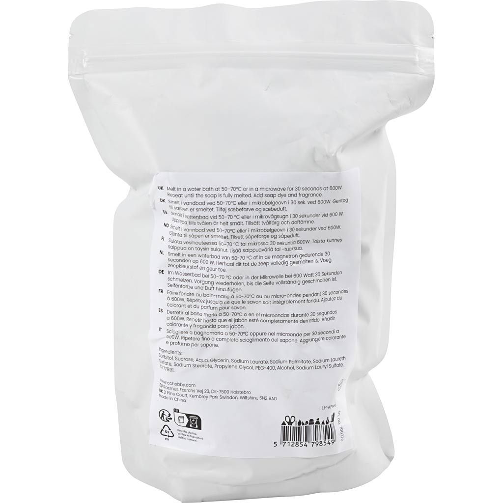 Seifenbasis, Granulat, 500 g Bild 2