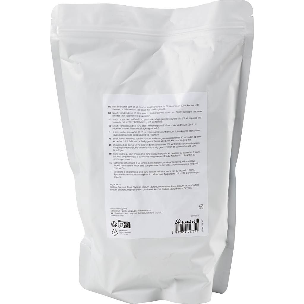Seifenbasis, Granulat, 1000 g Bild 2