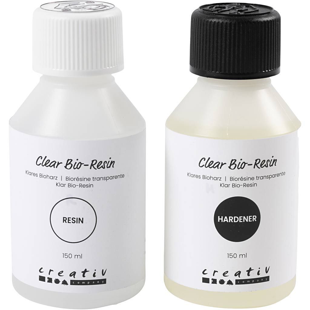 Klares Bio-Gie�harz, Transparent, 2x150 ml Bild 2