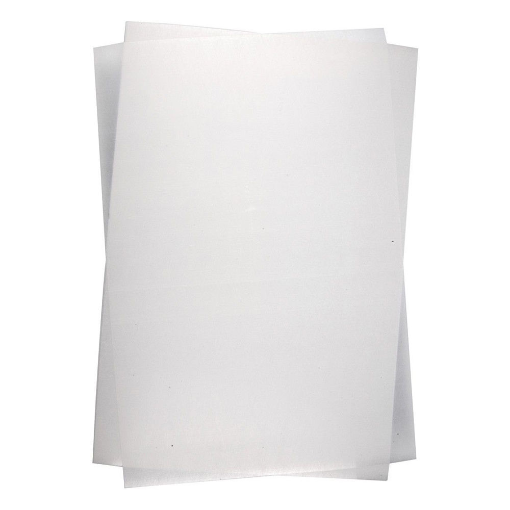 Schrumpffolie, mattwei, 10 Blatt