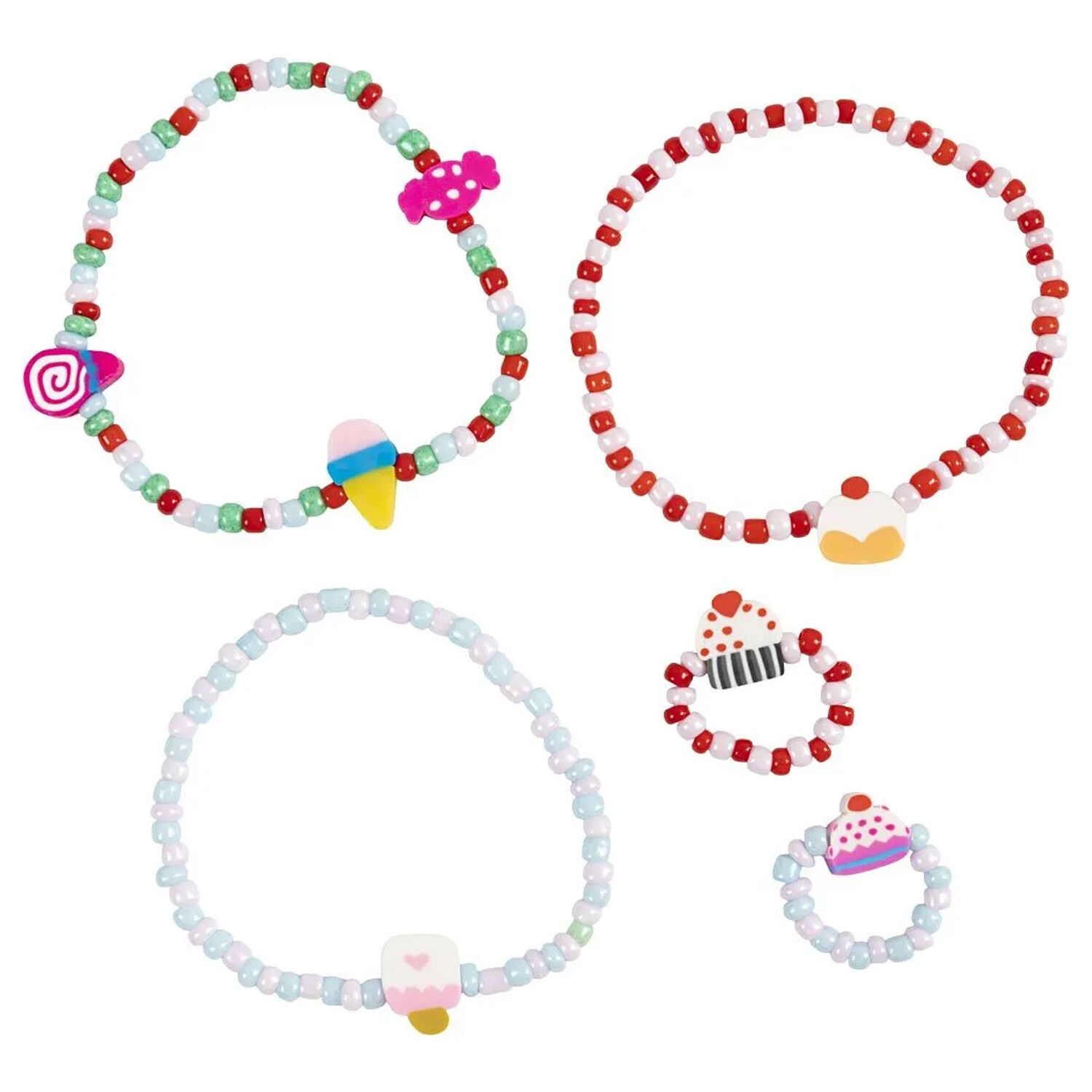 NEU Mini Bastelset Schmuck, Candy - DIY Set Bild 3