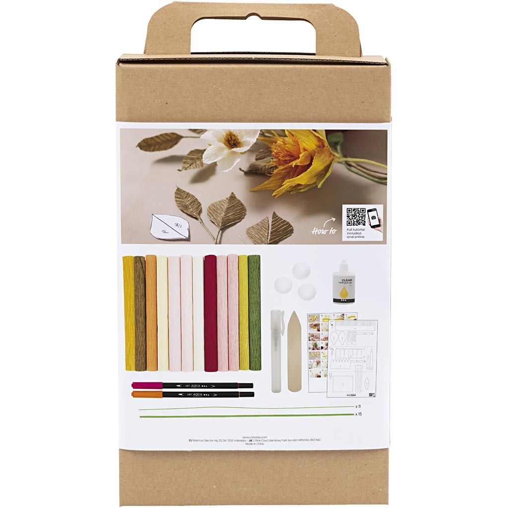 Kreativ Set Floristen-Krepppapier, Blumenstrau� II, Extrastarkes Krepp Bild 2