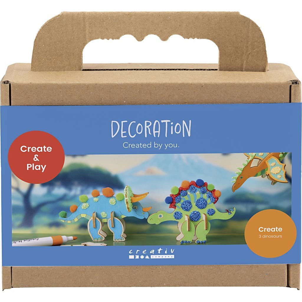 Kreativ Set Dekoration, Dinosaurier