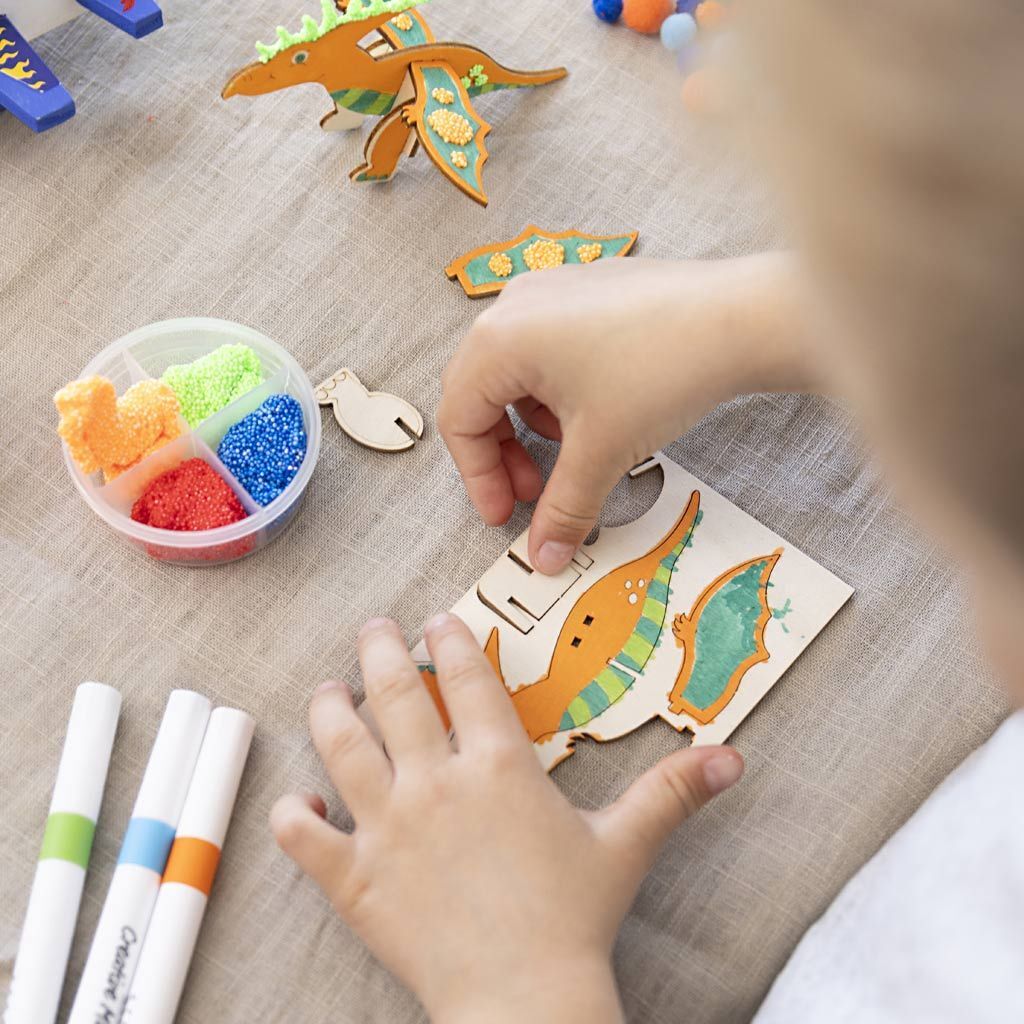 Kreativ Set Dekoration, Dinosaurier Bild 3