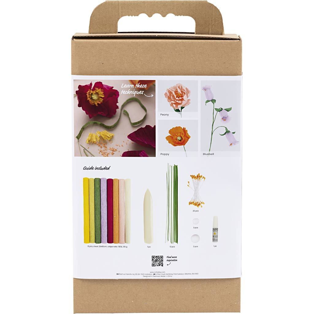 Starter Kreativ Set Floristen-Krepppapier, Sortierte Farben Bild 2