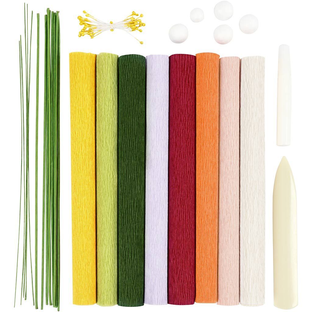 Starter Kreativ Set Floristen-Krepppapier, Sortierte Farben Bild 3