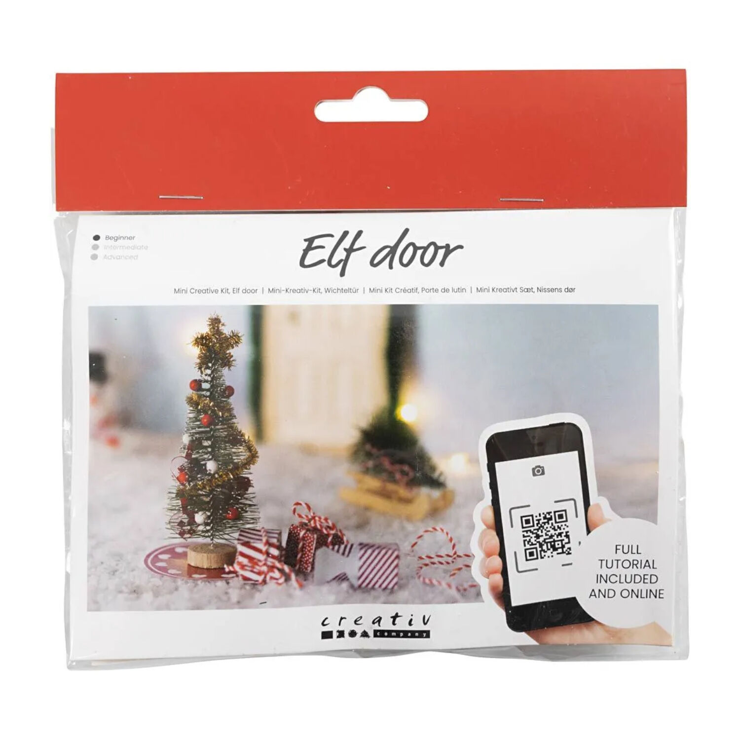 NEU Bastel-Set Wichtel / Miniaturen, Weihnachtsbaum & Geschenke