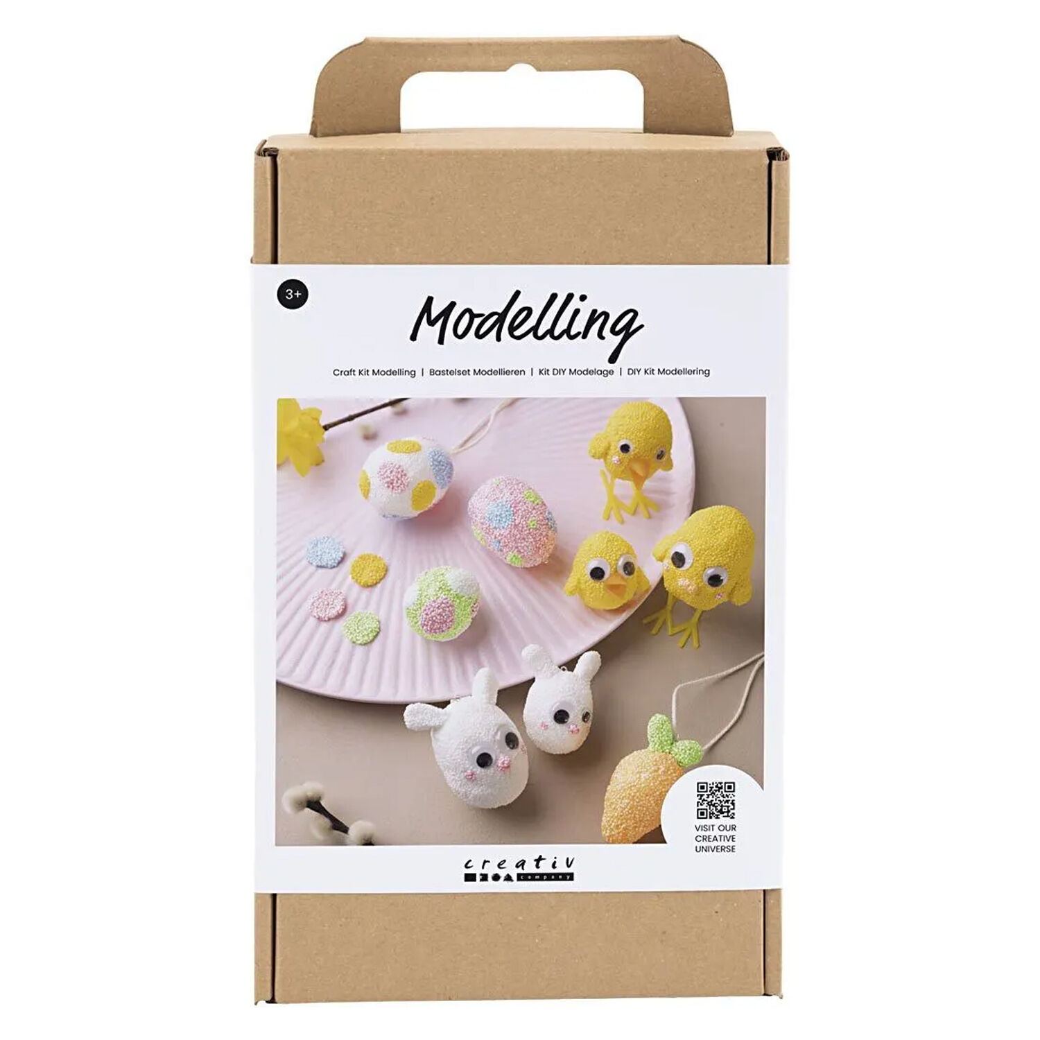 NEU Bastelset Modellieren, Ostern - DIY Set