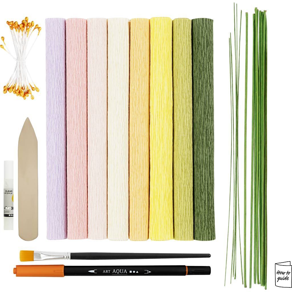 Kreativ Set Floristen-Krepppapier Blumenstrau� I Bild 3