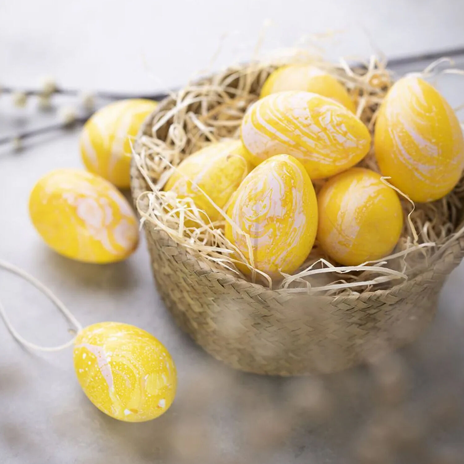 NEU Bastelset Marmorieren, Ostern - DIY Set Bild 4