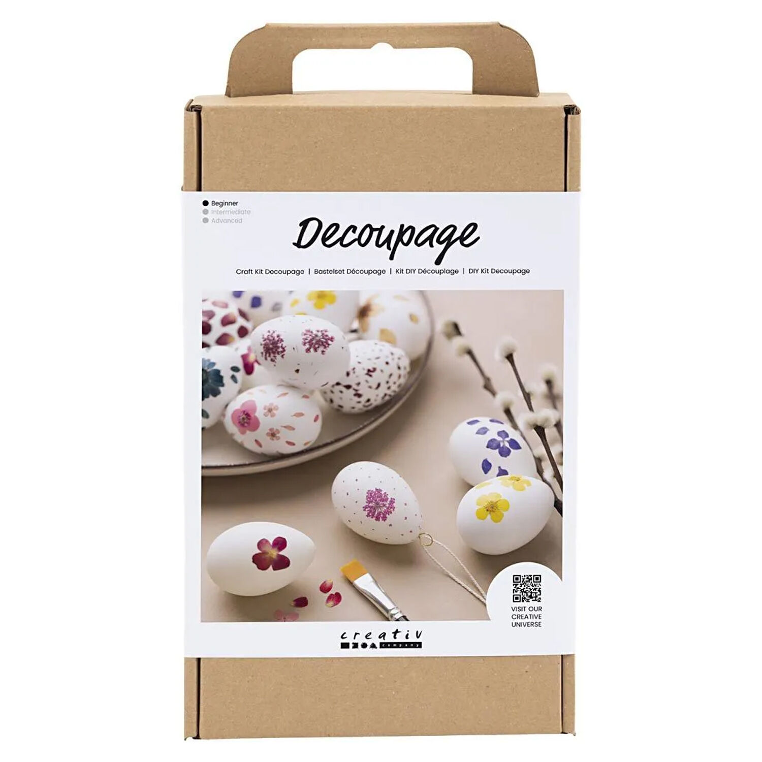 NEU Bastelset Dcoupage, Ostern - DIY Set