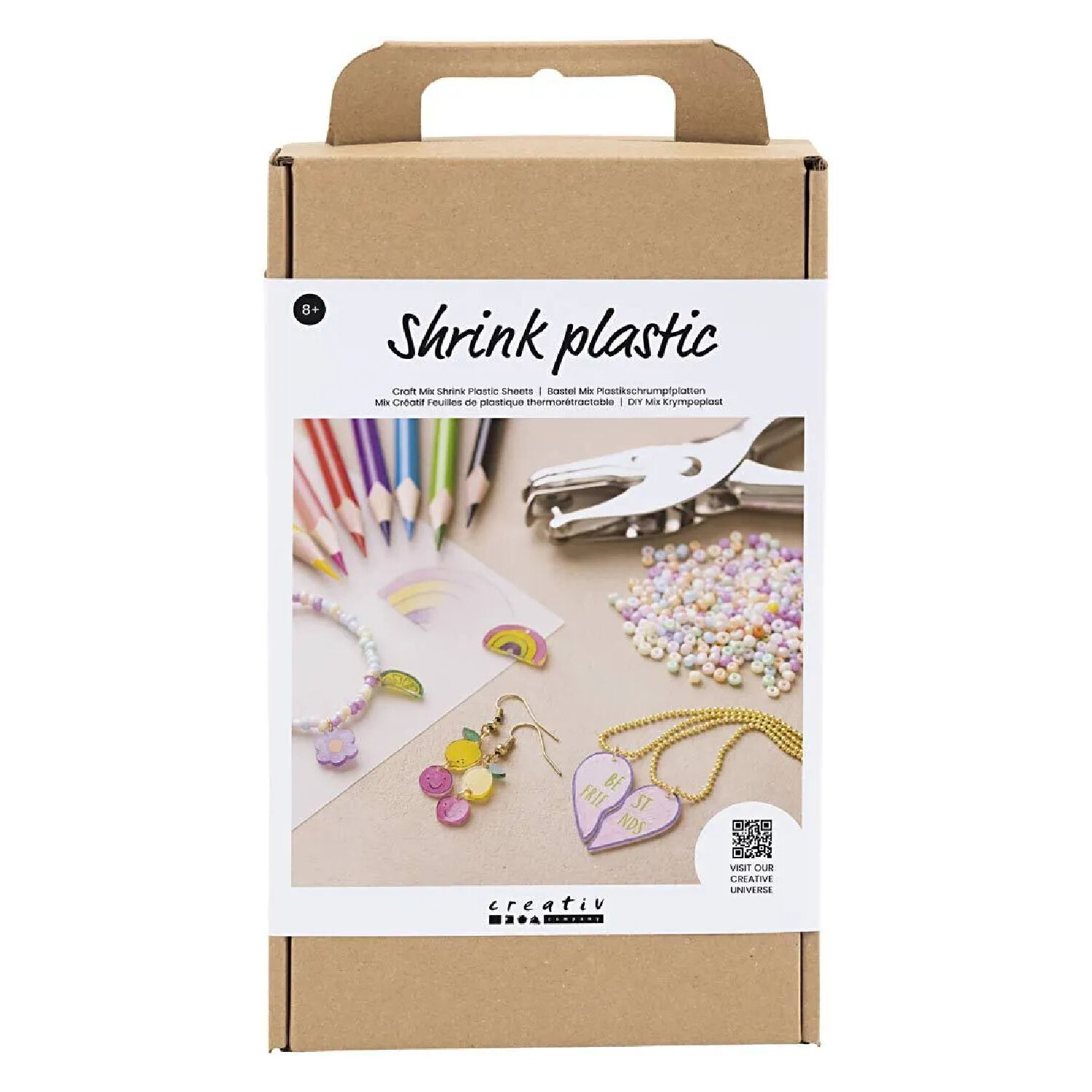 NEU Kreativ Mix Plastikschrumpfplatten fr Accessoires