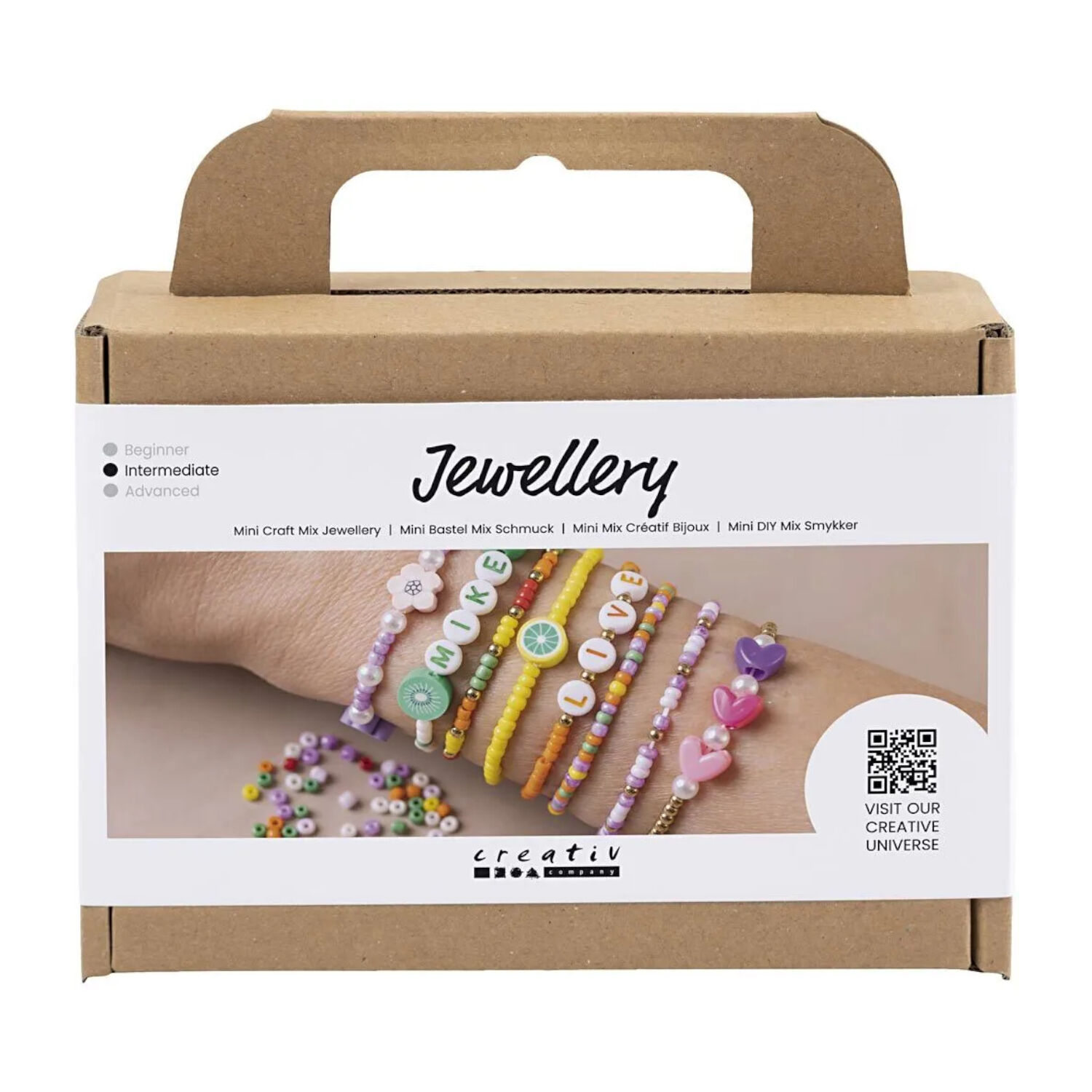 NEU Kreativ-Set Schmuck fr Farbenfrohe Armbnder, inkl. Material & Anleitung