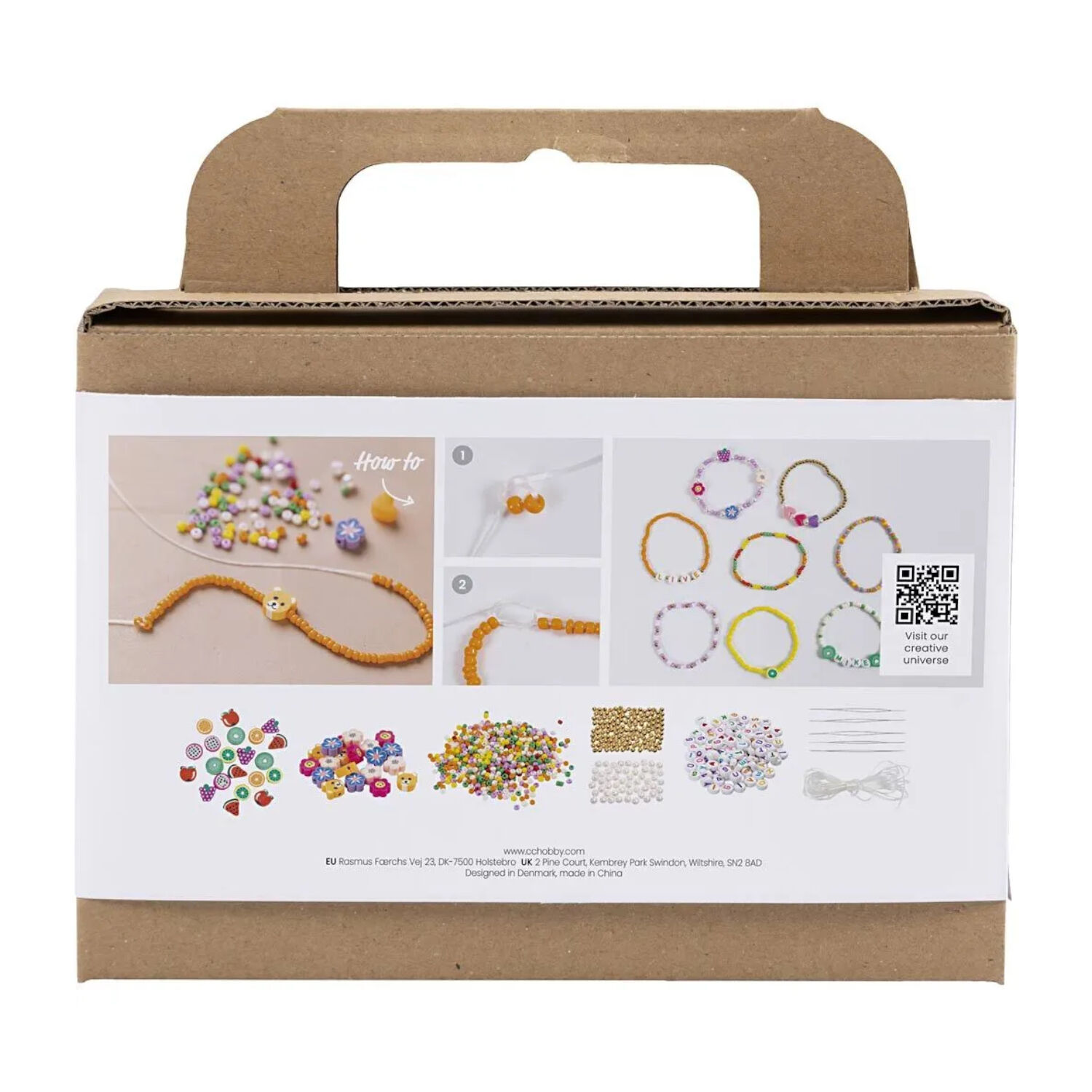 NEU Kreativ-Set Schmuck fr Farbenfrohe Armbnder, inkl. Material & Anleitung Bild 2