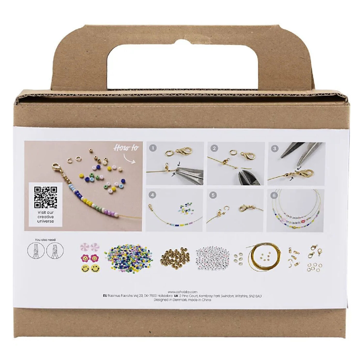 NEU Mini Kreativ Mix Schmuck, mit Swasserperlen Bild 2