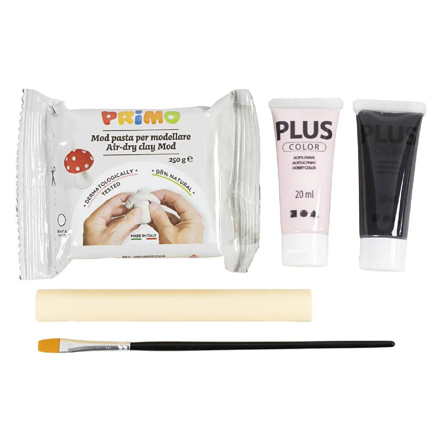 NEU Mini Kreativ Set Modellieren fr Schalen, lufttrocknender Ton Bild 3