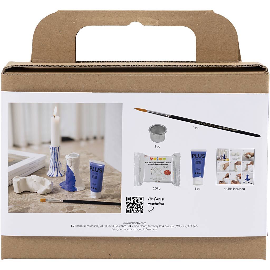 Kreativ Set Modellieren, Kerzenhalter Bild 2